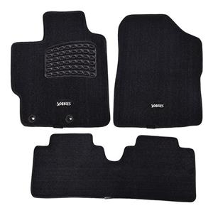 کفپوش موکتی خودرو بابل مناسب برای یاریس 2014 Babol Car Vehicle Mat For Yaris 2014