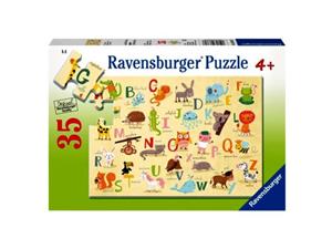 پازل 35 تکه راونزبرگر مدل A-Z Animals Ravensburger A-Z Animals 35 Pcs Puzzle