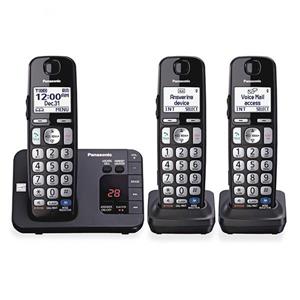 تلفن بی‌سیم پاناسونیک مدل KX-TGE263 Panasonic KX-TGE263 Wireless Phone