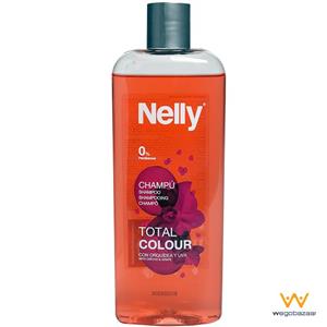 شامپو تثبیت کننده رنگ نلی مدل Total Colour حجم 300 میلی لیتر Nelly Total Colour Shampoo 300ml