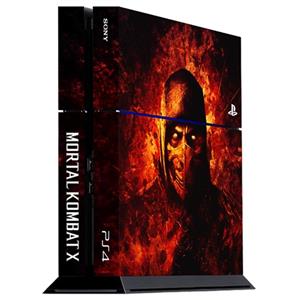 برچسب عمودی پلی استیشن 4 ونسونی طرح Mortal Kombat Wensoni The Mortal Kombat PlayStation 4 Vertical Cover
