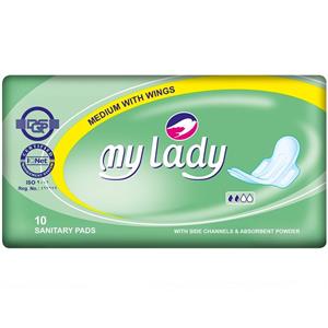 نوار بهداشتی مای لیدی سایز متوسط My Lady Medium Sanitary Pad