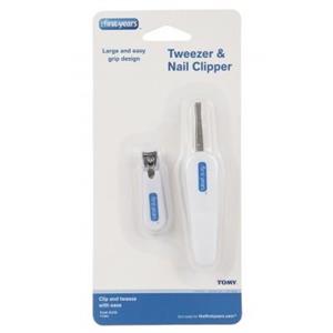 ست ناخن گیر کودک دفرست یرز مدل Y7484 بسته دو عددی The First Years Nail Clipper Set Y7484 Baby 2pcs