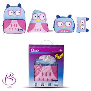 پک کوله پشتی کوییلو طرح جغد Quilo Owl Design Backpack Pack