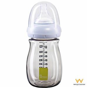 شیشه شیر یومیی مدل N100010-G ظرفیت 260 میلی لیتر Umee N100010-G Baby Bottle 260 ml