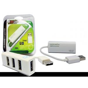 هاب USB 2.0 چهار پورت سایوتیم مدل SY-H10 Siyoteam SY-H10 4-Port USB 2.0 Hub