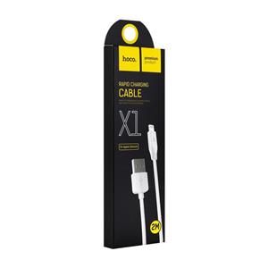 کابل تبدیل USB به لایتنینگ هوکو مدل X1 Rapid به طول 2 متر Hoco X1 Rapid USB To Lightning Cable 2m