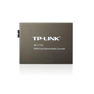 مبدل فیبر تی پی-لینک مدل MC111CS TP-LINK MC111CS 10/100Mbps WDM Media Converter