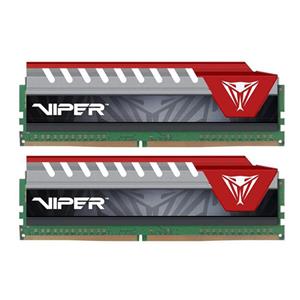 رم دسکتاپ DDR4 دو کاناله 2666 مگاهرتز CL15 پتریوت سری Viper Elite ظرفیت 16 گیگابایت Patriot Viper Elite DDR4 2666 CL15 Dual Channel Desktop RAM - 16GB