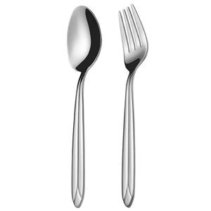 سرویس قاشق و چنگال 12 پارچه ناب استیل مدل Palermo مات Nab Steel Palermo Matt 12 Pieces Forks and Spoons Set