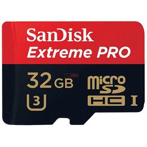 کارت حافظه SanDisk SD 32GB Extreme Pro 95MB/S 633X SanDisk MicroSDHC 32GB Extreme PRO 633X 95mb/s