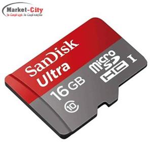 رم SanDisk micro Ultra U1 80MB/s 533x 16GB SanDisk MicroSDHC 16GB Ultra 533X 80mb/s
