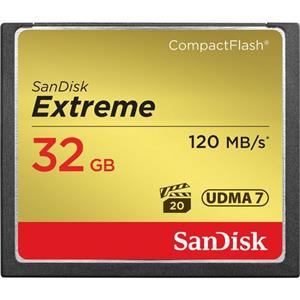 مموری CF سندیسک (SanDisk) ظرفیت 32GB سرعت 120MB/s CF 32 800X 120mb/s