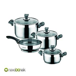 سرویس پخت و پز 7 پارچه هاس جوهر مدل Yaprak Hascevher Yaprak Cookware Set 7 Pieces