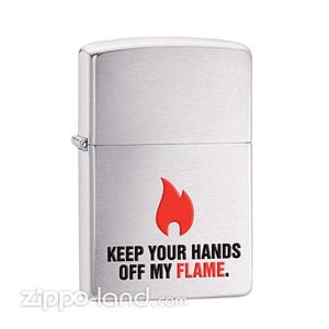 فندک زیپو مدل Keep Your Hands Off کد 28649 Zippo Keep Your Hands Off 28649 Lighter