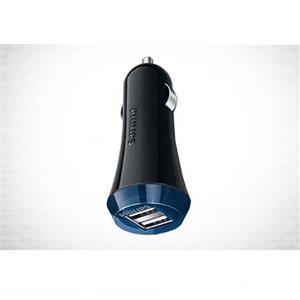 Philips DLP2257U/10 Ultra Fast Car Charger With microUSB Cable 