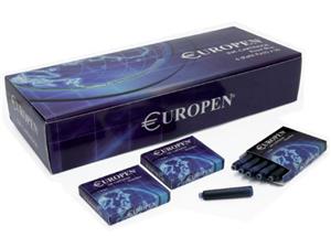 کارتریج جوهر خودنویس یوروپن - بسته 6 عددی Europen Fountain Pen Cartridge - Pack of 6