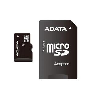 Adata MicroSDHC Class4 Memory Card With Adapter – 4GB 