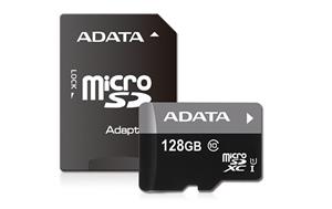 کارت حافظه ای‌دیتا 128GB مدل Premier microSDHC ADATA Premier microSDHC/SDXC UHS-I Class10 + Adapter 128GB