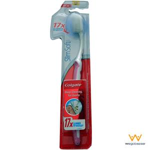 مسواک کلگیت مدل Slim Soft Ultra Compact با برس نرم Colgate Slim Soft Ultra Compact Soft Toothbrush