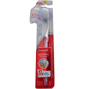 مسواک کلگیت مدل Slim Soft Ultra Compact با برس نرم Colgate Slim Soft Ultra Compact Soft Toothbrush