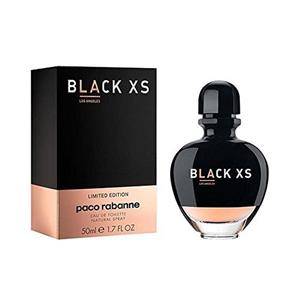 ادو تویلت زنانه پاکو رابان مدل Black XS Los Angeles for Her حجم 80 میلی لیتر Paco Rabanne Black XS Los Angeles for Her Eau De Toilette for Women 80ml