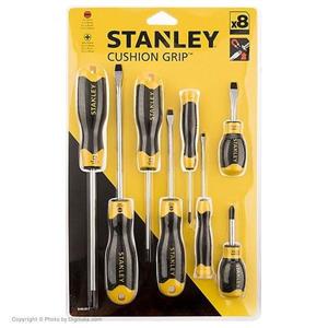 مجموعه 8 عددی پیچ گوشتی استنلی مدل 011-65-0 Stanley 0-65-011 Screwdriver Set 8PCS