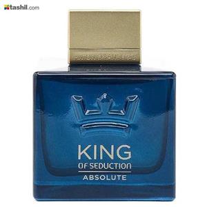 ادو تویلت مردانه آنتونیو باندراس مدل King of Seduction Absolute حجم 100 میلی لیتر Antonio Banderas King of Seduction Absolute Eau De Toilette for Men 100ml