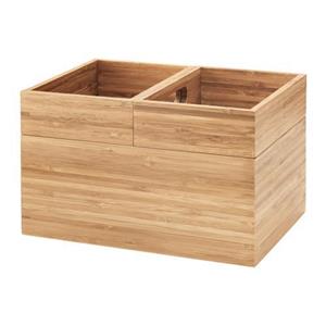 جعبه بامبو  ایکیا مدل Dragan  سه عددی Ikea Bambo Dragan Box Set of 3