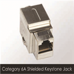 Unicom RJ-45 CAT-6A Shielded Keystone Jack