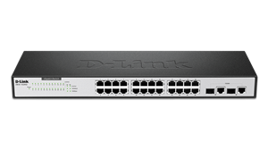 سوییچ 24 پورت به همراه 2 پورت Combo دی-لینک مدل DES-1026G D-Link DES-1026G 24 Port Switch with 2 Combo Port