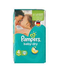 پوشک پمپرز مدل New Baby Dry سایز 4 بسته 44 عددی Pampers New Baby Dry Size 4 Diaper Pack of 44