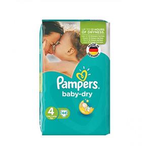 پوشک پمپرز مدل New Baby Dry سایز 4 بسته 44 عددی Pampers New Baby Dry Size 4 Diaper Pack of 44