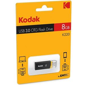 فلش مموری کداک مدل K220 ظرفیت 8 گیگابایت Kodak K220 Flash Memory - 8GB