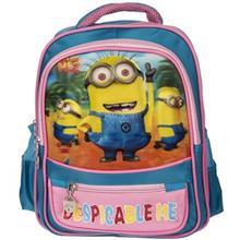 کوله پشتی مدل سه بعدی طرح مینیون 3 3D Minion Design 3 Backpack