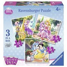 پازل 110 تکه راونزبرگر مدل Palace Pets in Garden Ravensburger Palace Pets in Garden Puzzle 110 Pcs