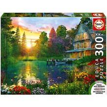 پازل 1500 تکه ادوکا مدل Sunset with Grandpa