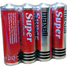 باتری قلمی مکسل مدل Super Power Ace بسته 4 عددی Maxell Super Power Ace AA Battery Pack Of 4