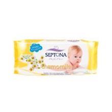 Septona-دستمال مرطوب بچه کامومیل 20 عددی 