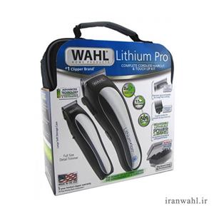 ماشین اصلاح سر و صورت وال مدل Wahl Lithium Pro Cordless With Case Model 79600 3301 