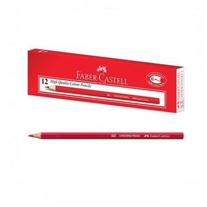 مداد قرمز فابر کاستل بسته 12 تایی Faber Castell Red Pencil 