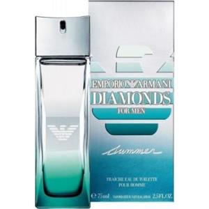 عطر مردانه جورجیو آرمانی دیاموند سامر فرش Giorgio Armani Emporio Armani Diamonds Summer Fraiche-75ml