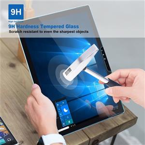 محافظ  صفحه نمایش شیشه ای تبلت سرفیس پرو 4 میکروسافت  Glass Screen Protector For Microsoft Surface Pro 4