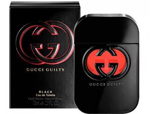 عطر زنانه ادوتویلت 75 میل گوچی گیلتی بلک Gucci Guilty Black Pour Femme GUCCI GUILTY BLACK EDT 