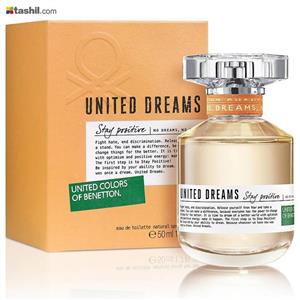 عطر زنانه بنتون یونایتد دریمز استی پوزیتیو ادوتویلت Benetton United Dreams Stay Positive for women edt