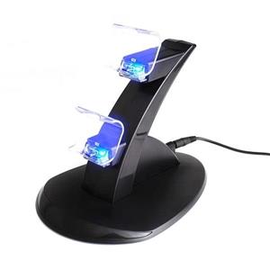 پایه شارژر یو اس بی مناسب برای دسته ی پلی استیشن 4 USB LED Charging Dock Station Stand for Dual Playstation 4 PS4 Game Controller