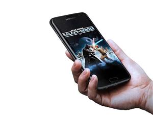 گوشی موبایل سامسونگ گلکسی اس 7 اج  مشکی براق Samsung Galaxy S7 Edge Dual Sim-128G