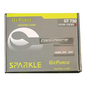 کارت گرافیک اسپارکل مدل جی تی 730 با ظرفیت 2 گیگابایت Sparkle GT730 2GD3 Graphics Card