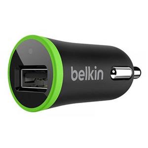 شارژر فندکی 1 پورت Belkin بلکین 2.1A با لایتینگ آیفون Belkin Car Charger 1 Usb 2.1A With Cable Lighting iPhone