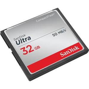 کارت حافظه CompactFlash سن دیسک مدل Ultra سرعت 333X 50MBps ظرفیت 32 گیگابایت Sandisk Ultra CompactFlash 333X 50MBps CF- 32GB